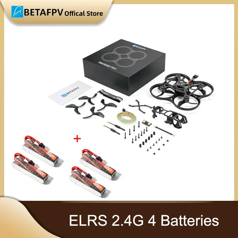 BETAFPV Pavo20 Pro Brushless Whoop Quadcopter 2025 – No HD Digital VTX & Camera