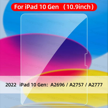 Tempered Glass Screen Protector for iPad – Compatible with 2019/2020 10.2", iPad Pro 11", Air 3 10.5", Mini & 9.7" Models