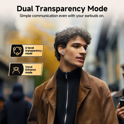 QCY MeloBuds Pro ANC Earbuds - Bluetooth 5.3 Wireless Hi-Res LDAC Headphones with 46dB Noise Cancellation