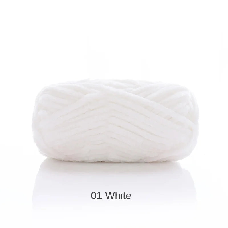 50g/Ball DIY Knitting Yarn – Soft Wool for Baby Scarf, Hat, Chunky Crochet Thread