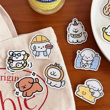 Cute Cartoon Acrylic Puppy Brooch Pin - Jewelry Badge for Clothes, Bags, and Backpacks, Gift for Kids and Friends