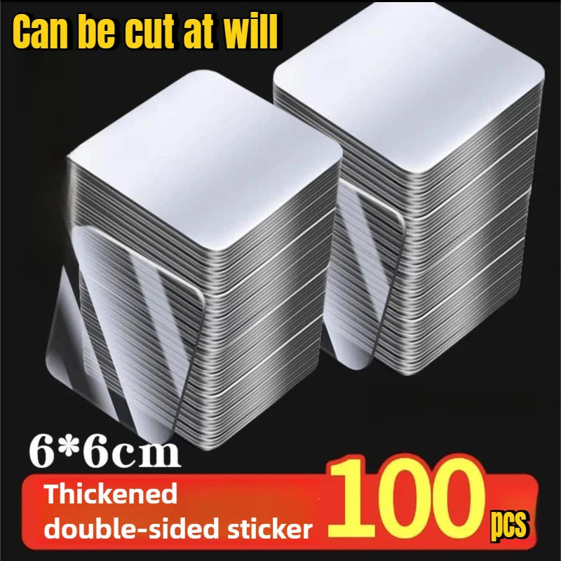 Double-Sided Nano Adhesive Tape – Reusable Super Strong Transparent Waterproof Wall Mount Sticker