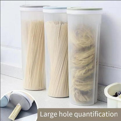 Food-Grade Noodles Sealed Can - Quantitative Divided Kitchen Storage Box - Practical Kitchen Accessories for Organization