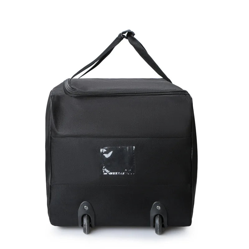 Large Capacity Foldable Wheel Bags - Expandable Trolley Suitcase for Easy Storage and Carrying
