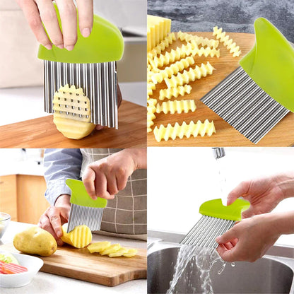Kids Cooking Cutter Set - Safe Wooden and Plastic Knives for Toddlers, Includes Fruit Cutter and Peeler, Perfect for Little Chefs' Kitchen Adventures