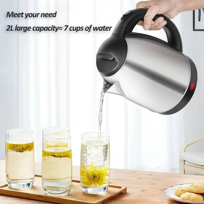 1500W Stainless Steel Smart Kettle – Whistle Kettle for Tea, Coffee, Samovar & Thermo Pot Gift