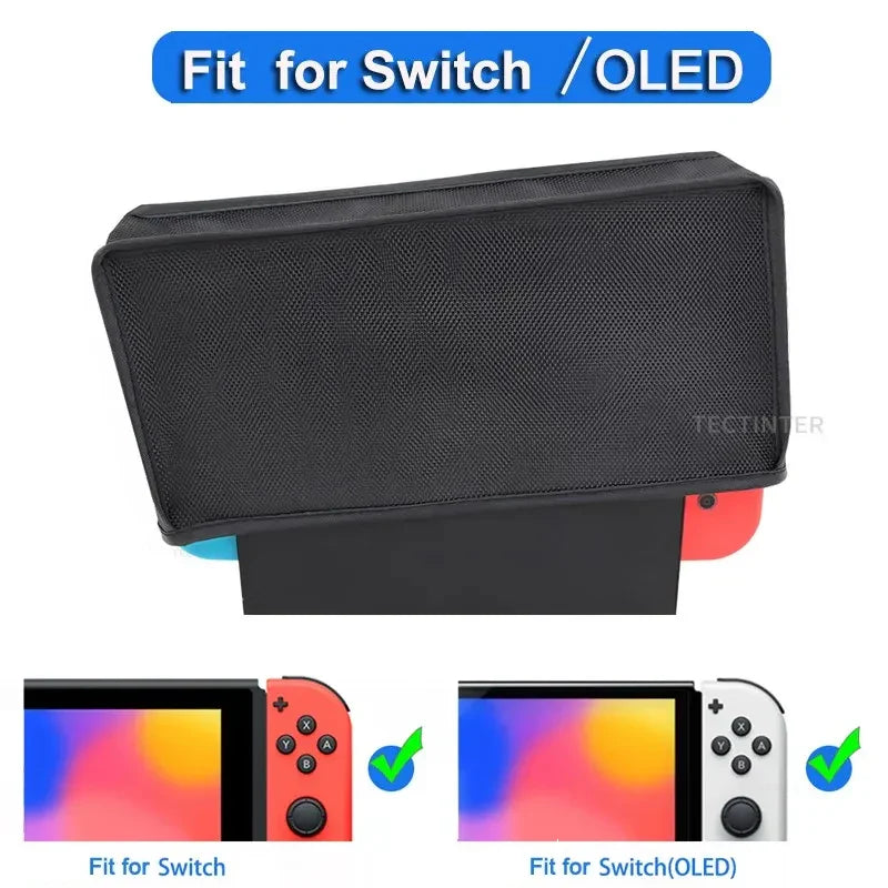 Protective Dust Cover for Nintendo Switch & OLED – Dustproof, Anti-Scratch, Waterproof Sleeve Case