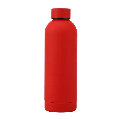 500/750ML Stainless Steel Thermos Cup – Outdoor Sports Kettle, Rubber Paint, Double-Walled Insulated Water Bottle