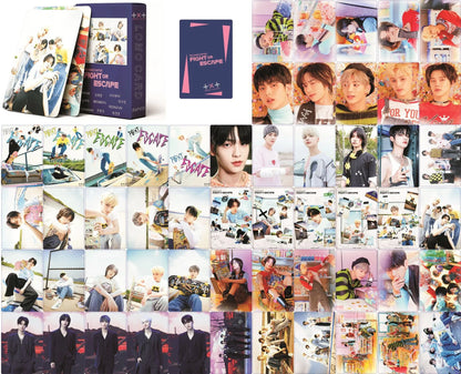 55PCS Kpop Boy Group Lomo Cards - "7TH YEAR" Album Photo Cards Fan Gift Collection