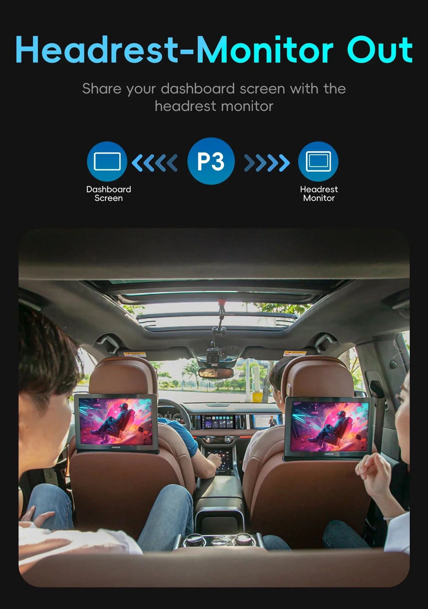 OTTOCAST P3 CarPlay AI Box – Wireless Android Auto Smart TV Adapter for Benz, Audi, Kia, Hyundai, VW, Toyota (2024)