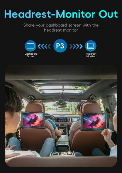 OTTOCAST P3 CarPlay AI Box – Wireless Android Auto Smart TV Adapter for Benz, Audi, Kia, Hyundai, VW, Toyota (2024)