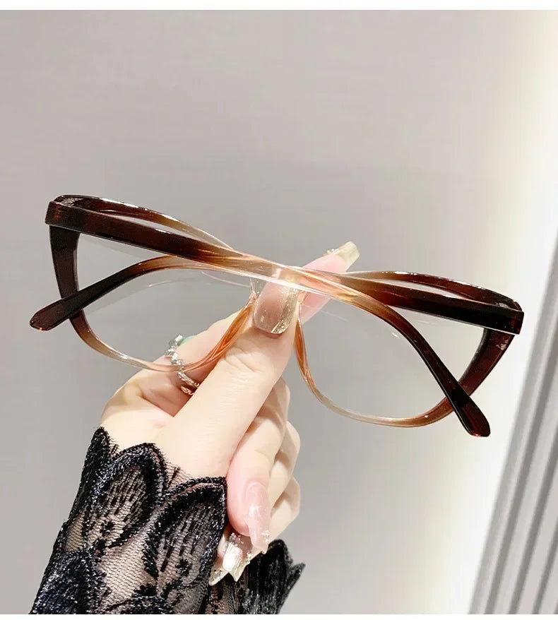 Fashion Cat Eye Reading Glasses – Luxury Anti-Blue Light Eyewear for Women & Men with Presbyopia