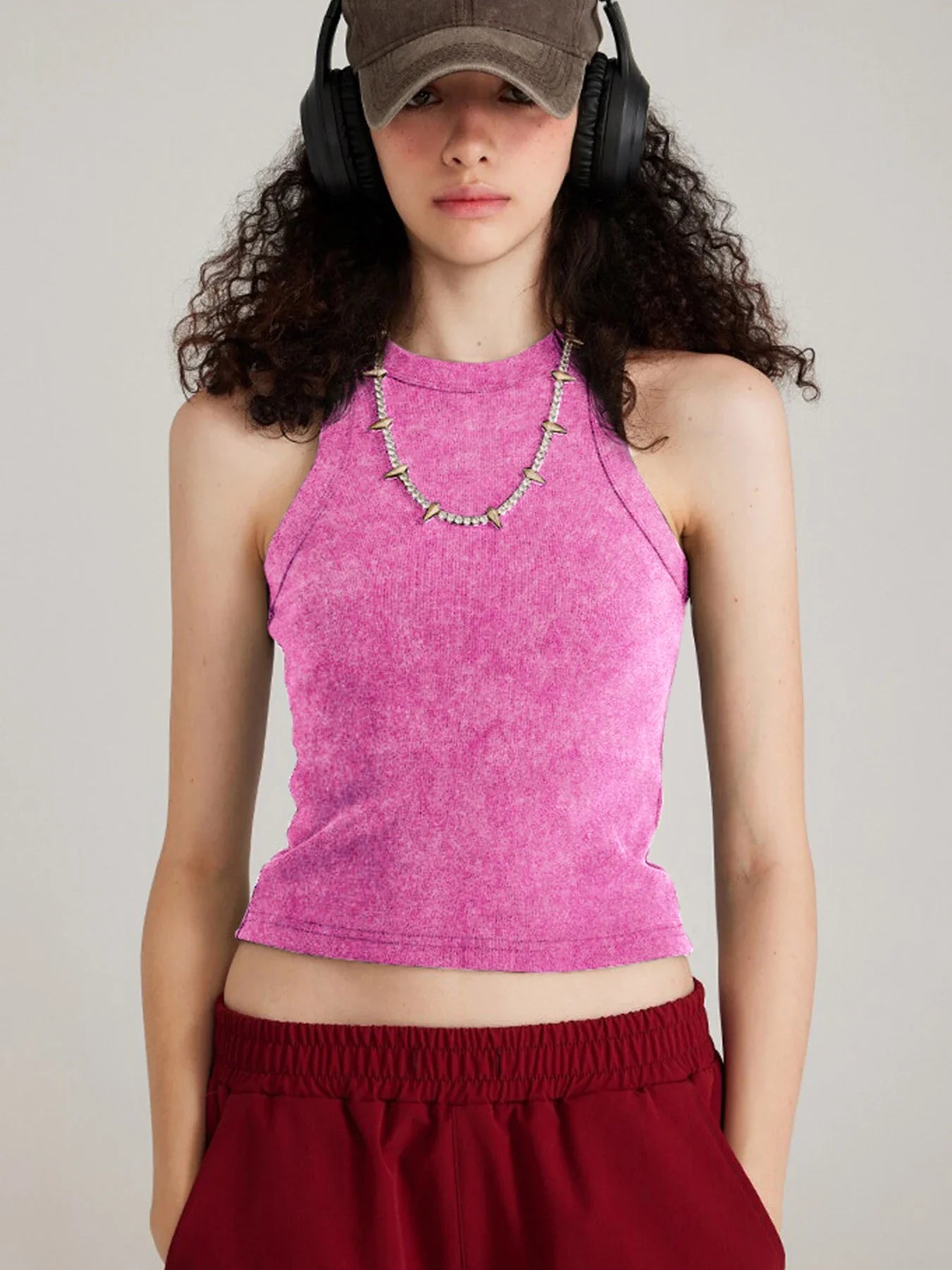 Summer Women’s Tight Camisole Tank Top – Breathable Sleeveless Beauty Back Vest, Comfy Slim Fit Summer Outfit Undershirt
