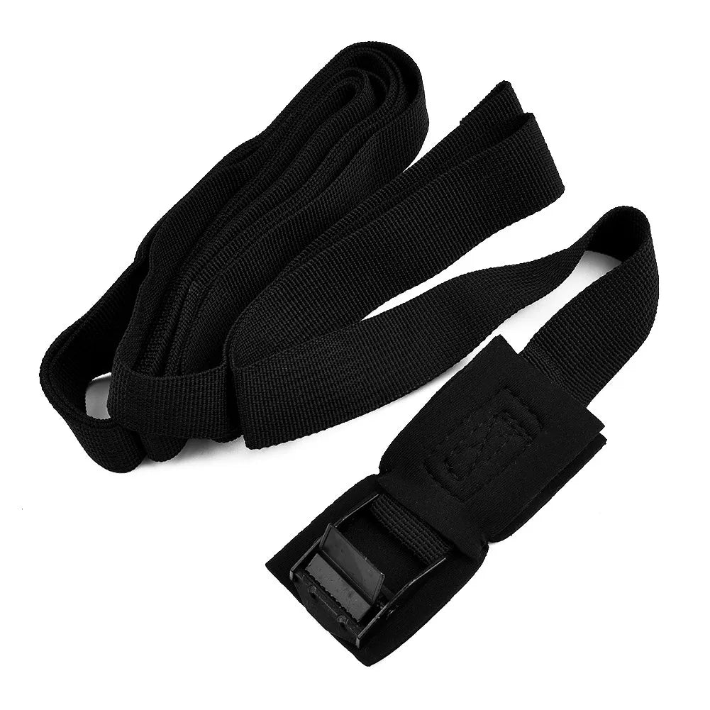 2pcs 9.8 Ft Car Roof Rack Lashing Straps - Cam Buckle Strap for Kayak, Canoe, Surfboard, Paddleboard, and Snowboard