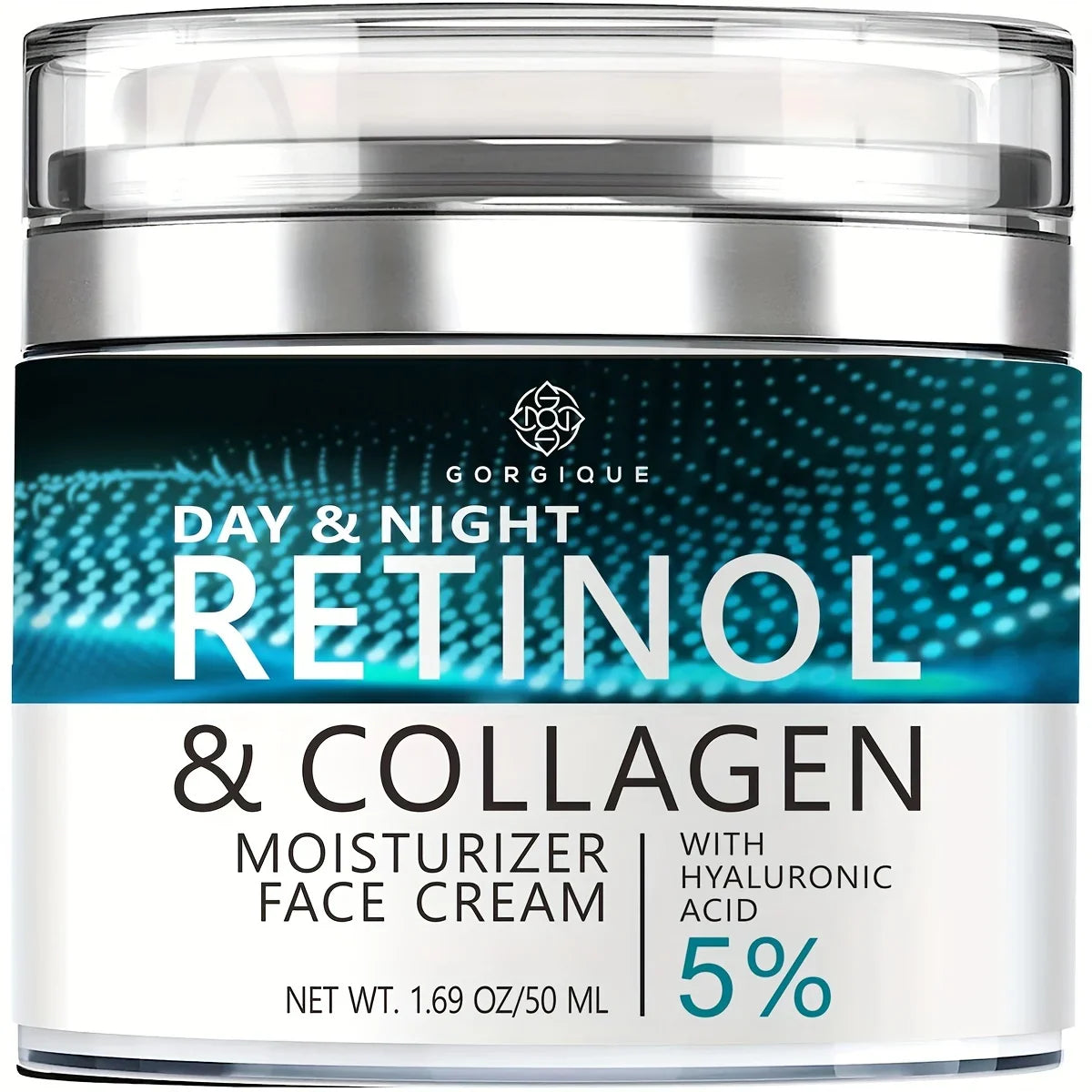 Retinol Face Moisturizer Cream — Day & Night Anti-Aging Hydrating Skincare