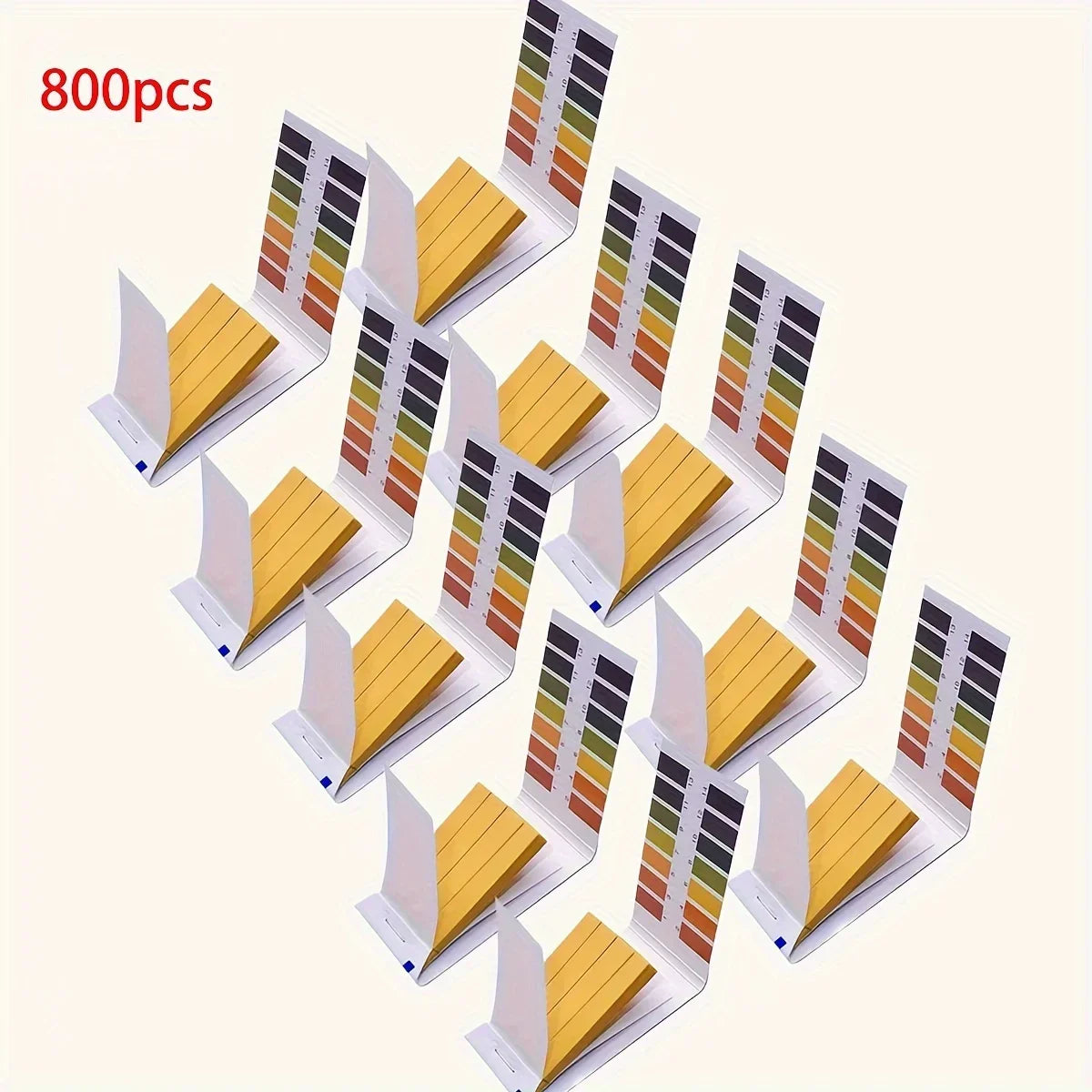PH Test Strips 1–14 Indicator Litmus Paper – 80 Strips Pack Water & Soil pH Testing Kit for Home, Lab & Gardening Use