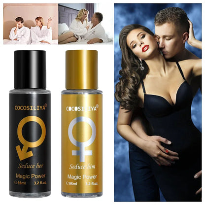 Pheromone Midnight Temptation Unisex Perfume – Irresistible High-End Couple Fragrance to Attract Opposite