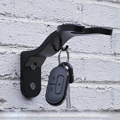 Motorcycle Helmet Hook Rack - Multipurpose Wall Mount Hanger for Luggage, Jackets, Kitchen Cabinets and Shelves
