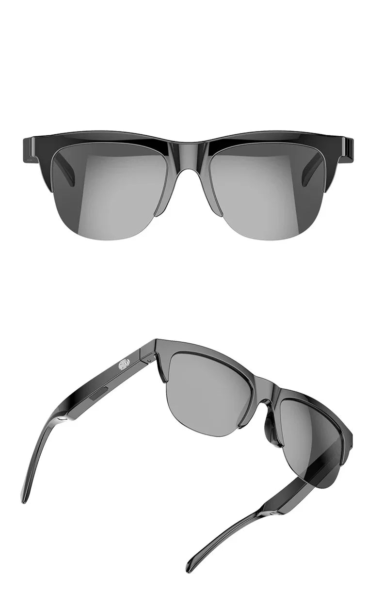 Smart Bluetooth V5.3 Sunglasses with HIFI Headphones – Outdoor Sports UV Glasses for Men & Women