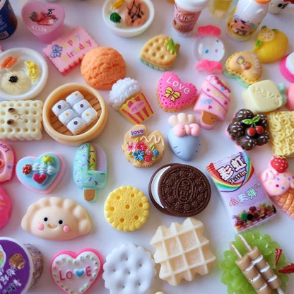 Mini Food & Beverage Blind Box – 5/20/40pcs Creative Kitchen Decor Toys & Party Gifts for Kids