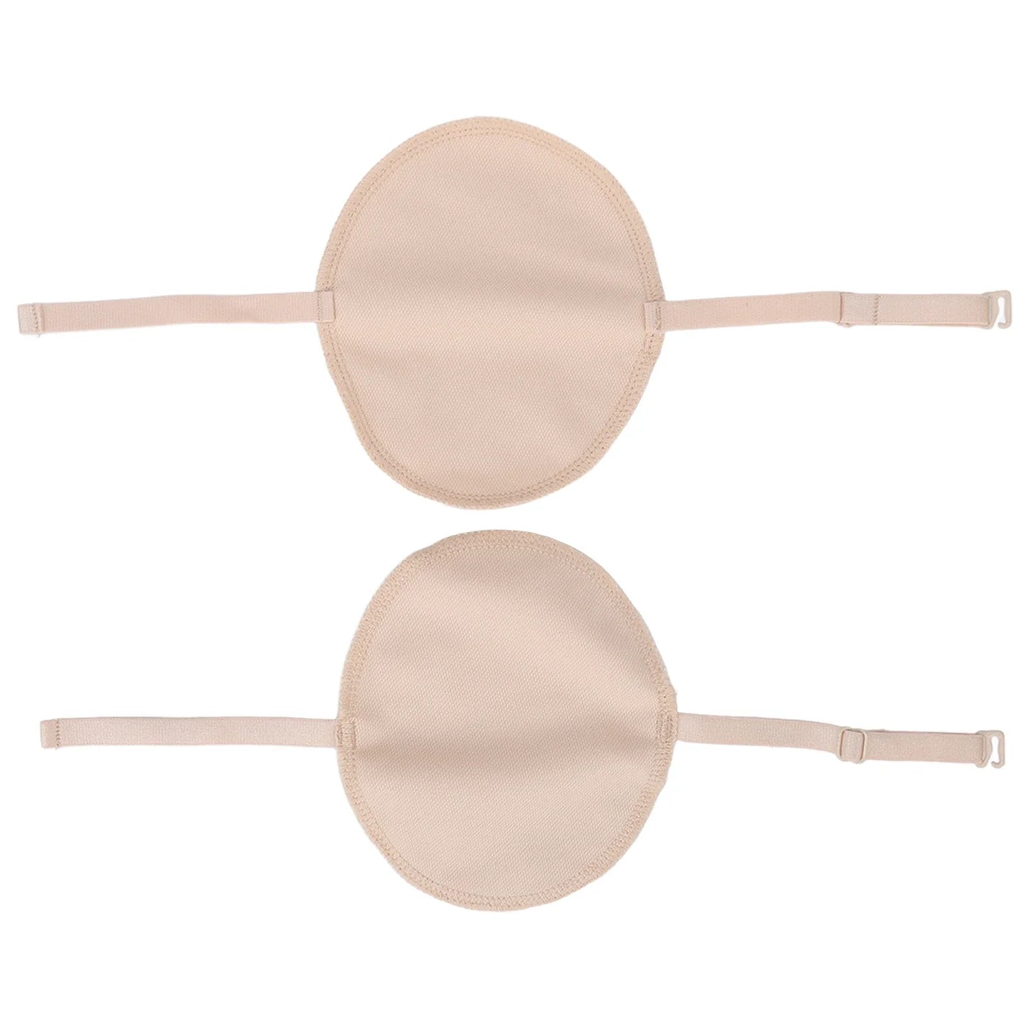 2pcs Reusable Underarm Pads – Breathable Cotton Sweat Pads for Women & Men, Adjustable Armpit Protection