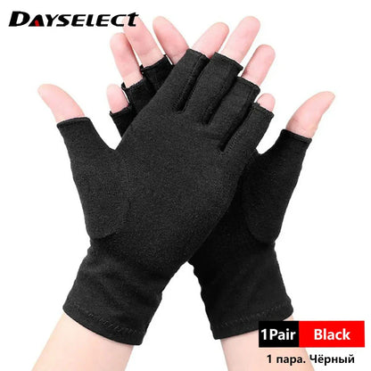 Compression Arthritis Gloves with Wrist Support – Joint Pain Relief Hand Brace for Men & Women, Therapy Wristband