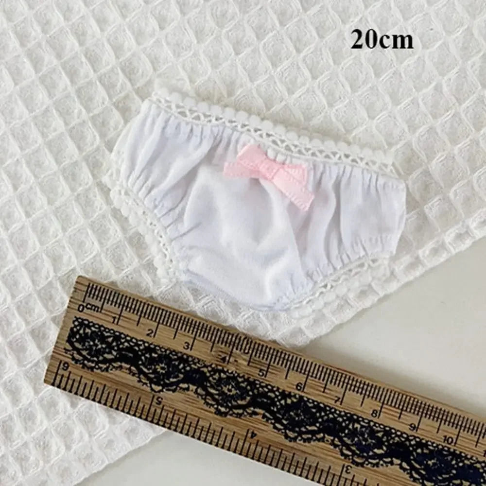 15/20cm Cotton Doll Underwear – High-Quality Multistyle Fashion Panties for Dolls