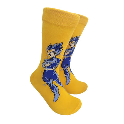 Dragon Ball Anime Socks — Men’s Fashion Cosplay Hip Hop Harajuku Style
