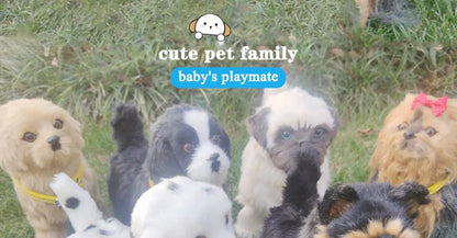 Simulation Electric Pet Dog Toy - Voice Control, Walking & Nodding Plush Robot with Music for Kids