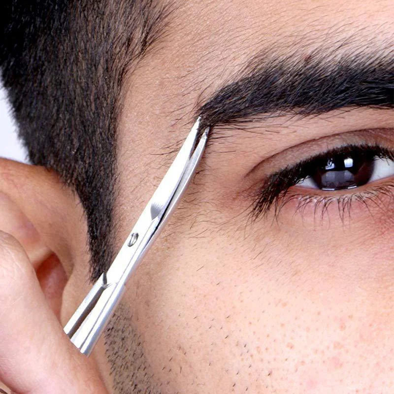 Small Stainless Steel Scissors for Nails, Eyebrows & Nose Hair – Facial Trimmers & Beauty Tools