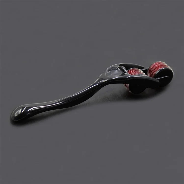 BDSM Mini Wartenberg Pinwheel — Sensation Fetish Spiked Metal Wheel with Sheath, Three-Wheel Design