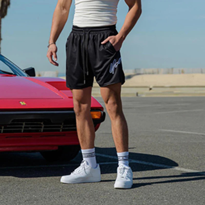 Men’s Running Shorts – Quick-Drying Summer Fitness & Bodybuilding Jogging Sports Shorts