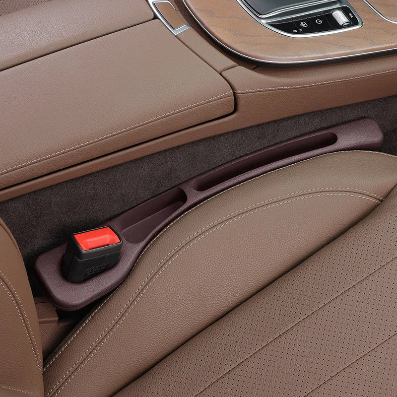 Creative Car Interior Organizer – Seat Gap Plug, Anti-Leak Strip & Multi-Functional Storage Box