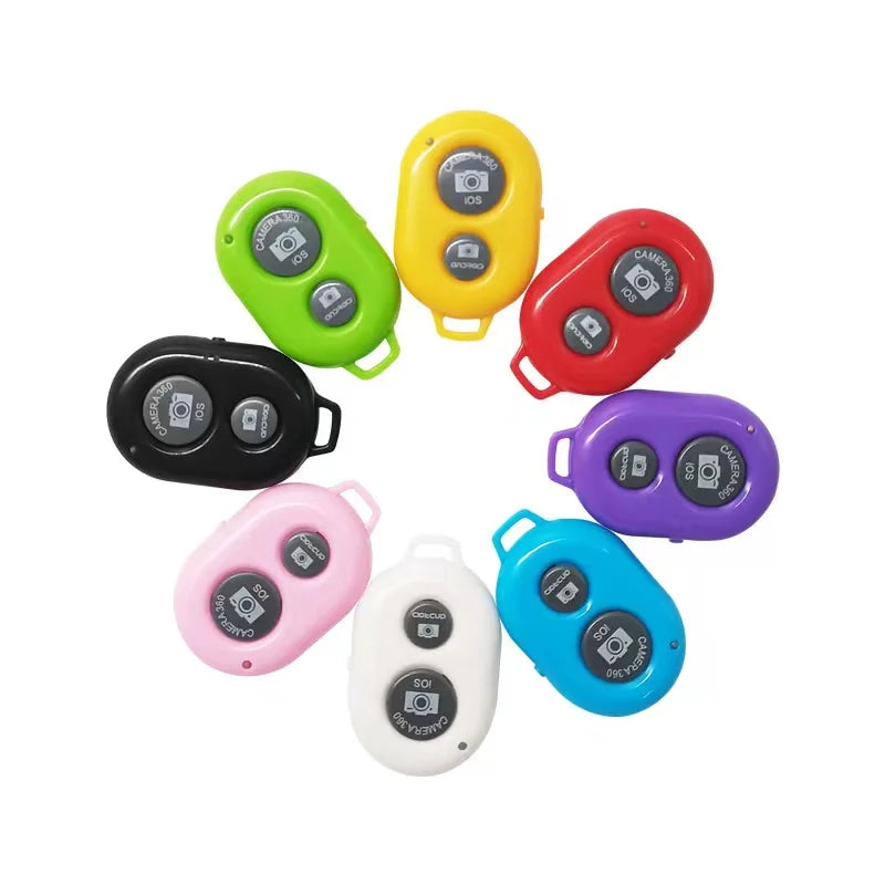 Mini Camera Bluetooth Remote Controller for Phone Selfies - Shutter Release Button for iOS/Android Smartphones