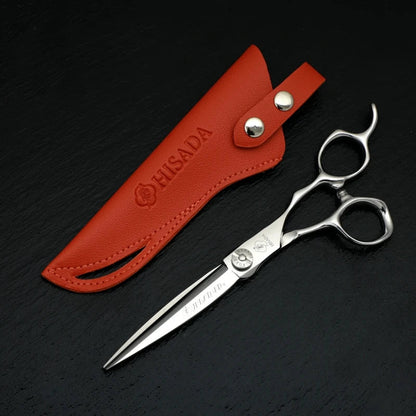 HISADA Professional Hairdressing Scissors – 6.0 Inch VG10 Barber Scissors for Salon Hair Cutting