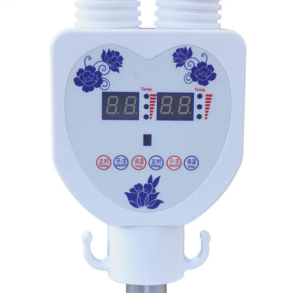 Beauty Timer Health Care Lamp – 2 Head Floor Stand Infrared Heat Therapy Lamp for Physical & Medical Treatment