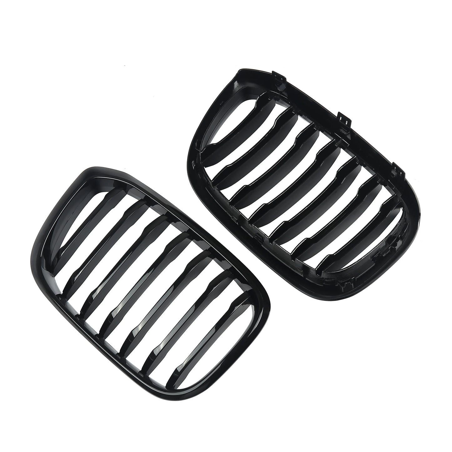 MagicKit Front Bumper Grill for BMW X3 X3M G01 & X4 G02 (2018-2020) — Gloss Black Single Slat Sport Style Replacement
