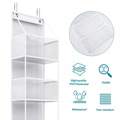 Multi-Functional Fabric Hanging Bag – Behind-the-Door Organizer with Multi-Layer Storage for Miscellaneous Items