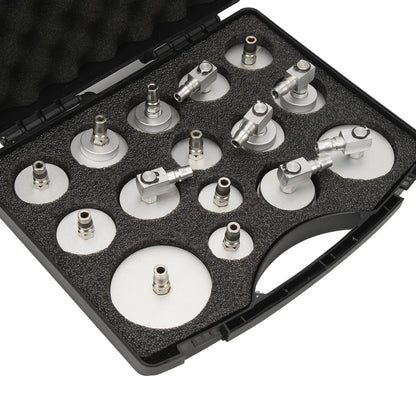 Master Cylinder Brake Bleeder Adapter Set — Aluminum Alloy, High-Accuracy Portable Tool for Automobiles