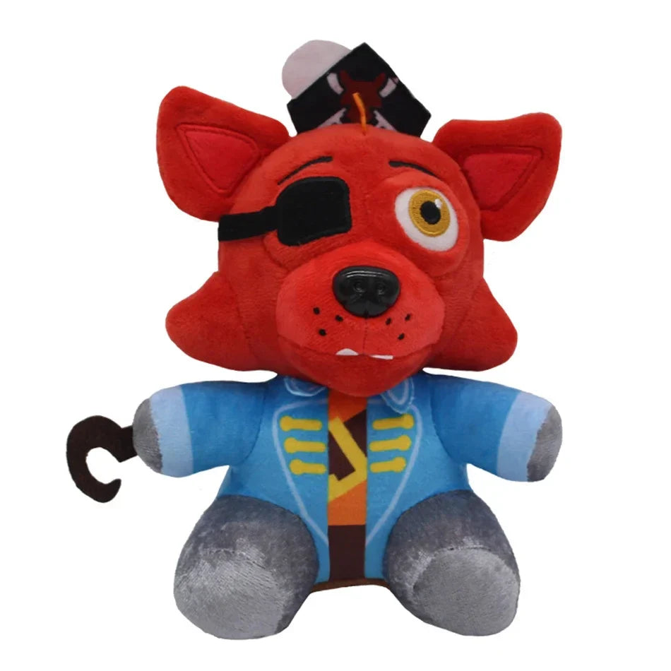 FNAF Freddy’s 18cm Plush Toy – Stuffed Bear & Rabbit Game Plush for Kids Birthday & Christmas Gift