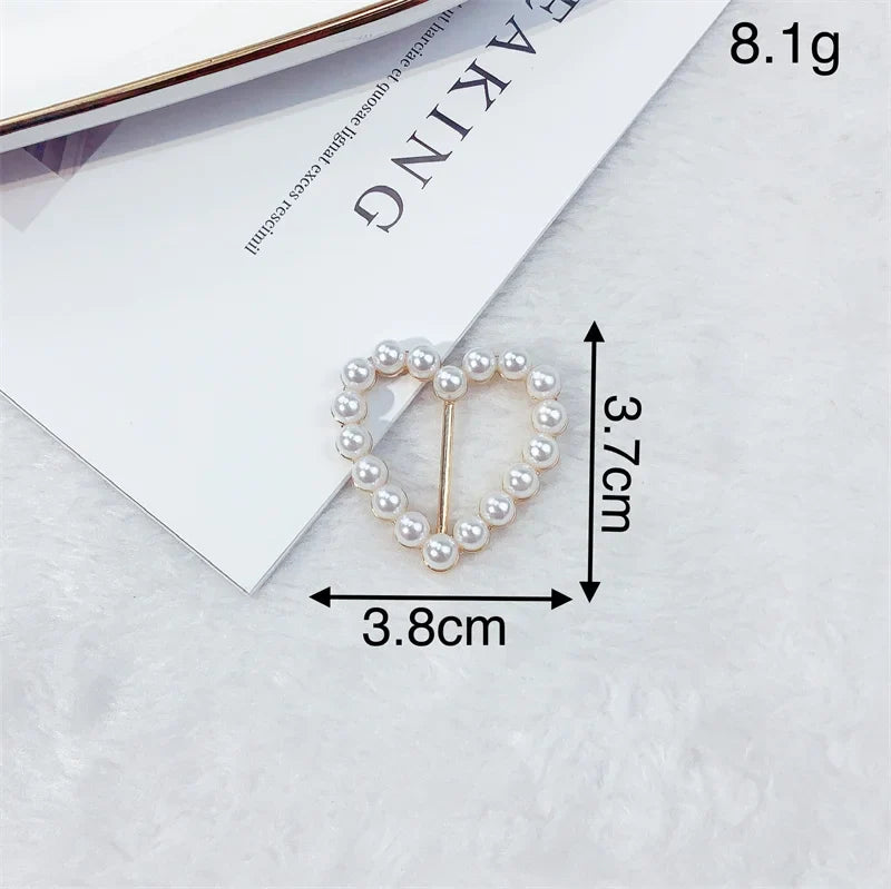 Creative Knot Buckles – Geometric T-Shirt & Scarf Waist Tightening Buttons, Clothing Accessories