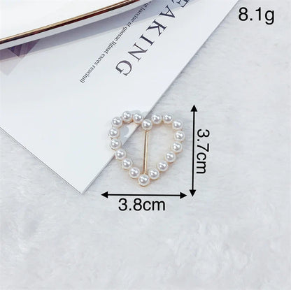 Creative Knot Buckles – Geometric T-Shirt & Scarf Waist Tightening Buttons, Clothing Accessories