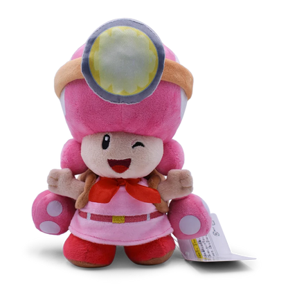 Mario Bros Plush Toys — Yellow, Blue, Red & Green Toad Toadette Stuffed Dolls | Soft Toys Birthday Gift for Kids