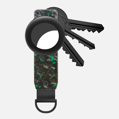 Compact Key Organizer – Minimalist Metal Key Holder for 2-6 Keys, Secure Keychain Case