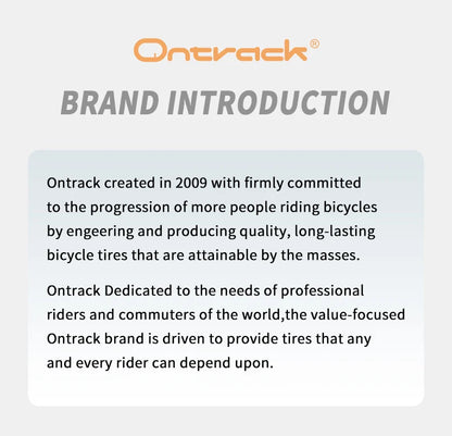 ONTRACK Folded Gravel Tire 700x38C/40C/45V – X-Pack 30TPI, Brown Wall Black