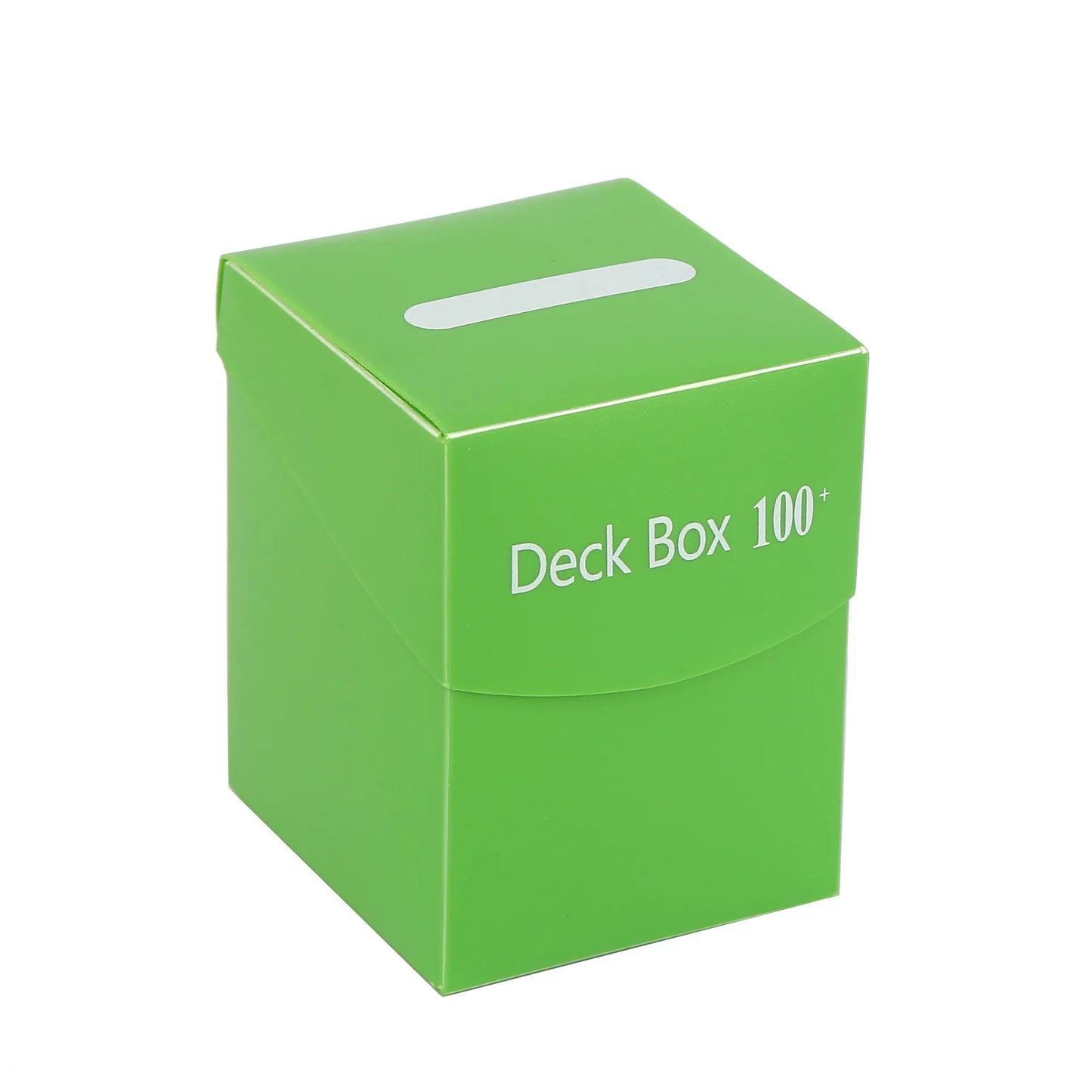 Trading Card Storage Box - 100+ Deck Game Card Carrying Case for Baseball Cards & Family Games