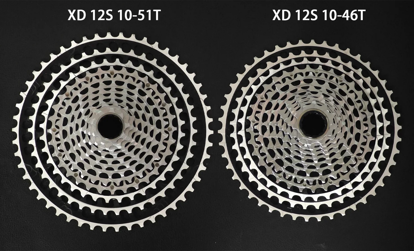 GOLDIX 12-Speed Ultralight MTB Cassette – CNC Sprocket 11-51T/11-46T HG & 10-46T/10-51T XD for Shimano SRAM