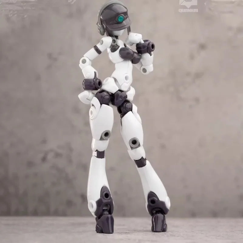 QUANKAI Studio Mobile Suit Girl QK-ST-002 – Gene Interferon Figure Model Toy for Assembly, Collection & Gift