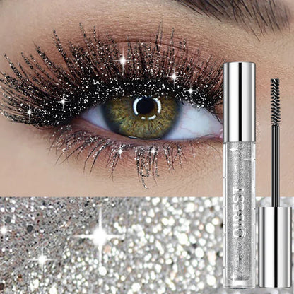 Diamond Galaxy Glitter Mascara – Sweat-Proof, Quick-Dry, Long-Lasting Curling Thick Lash Makeup          Ask ChatGPT