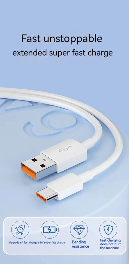 NNBILI 2024 New 6A Extra Long 1M-14M USB Micro/Type C Fast Data Cable – Compatible with Xiaomi, Huawei, PS4/5, VR & Android Phones